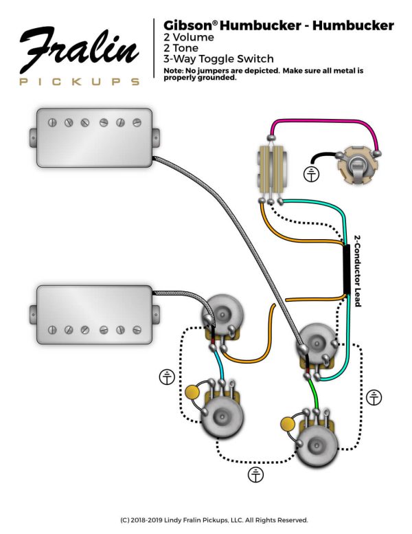 Gibson Les Paul Wiring Diagram - Fralin Pickups