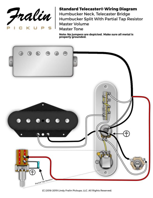 HS Telecaster with Partial Tap - Fralin Pickups