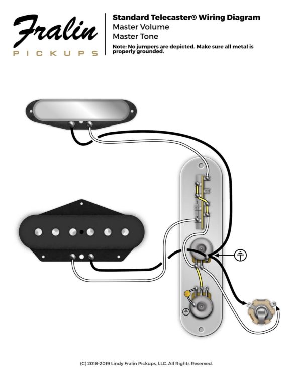 Fralin Pickups Tele Wiring Diagram