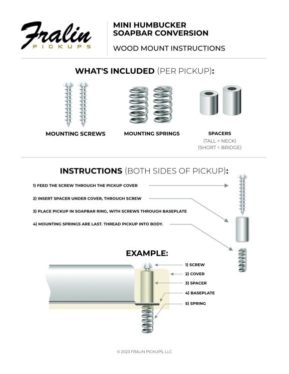 Mini Soapbar Mounting Instructions