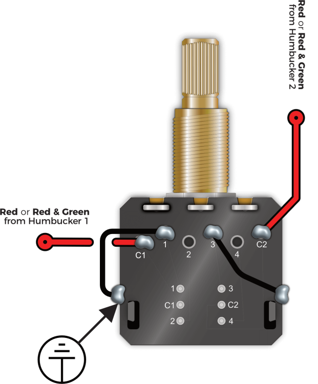 Coil Split Two Pickups At Once (CTS)